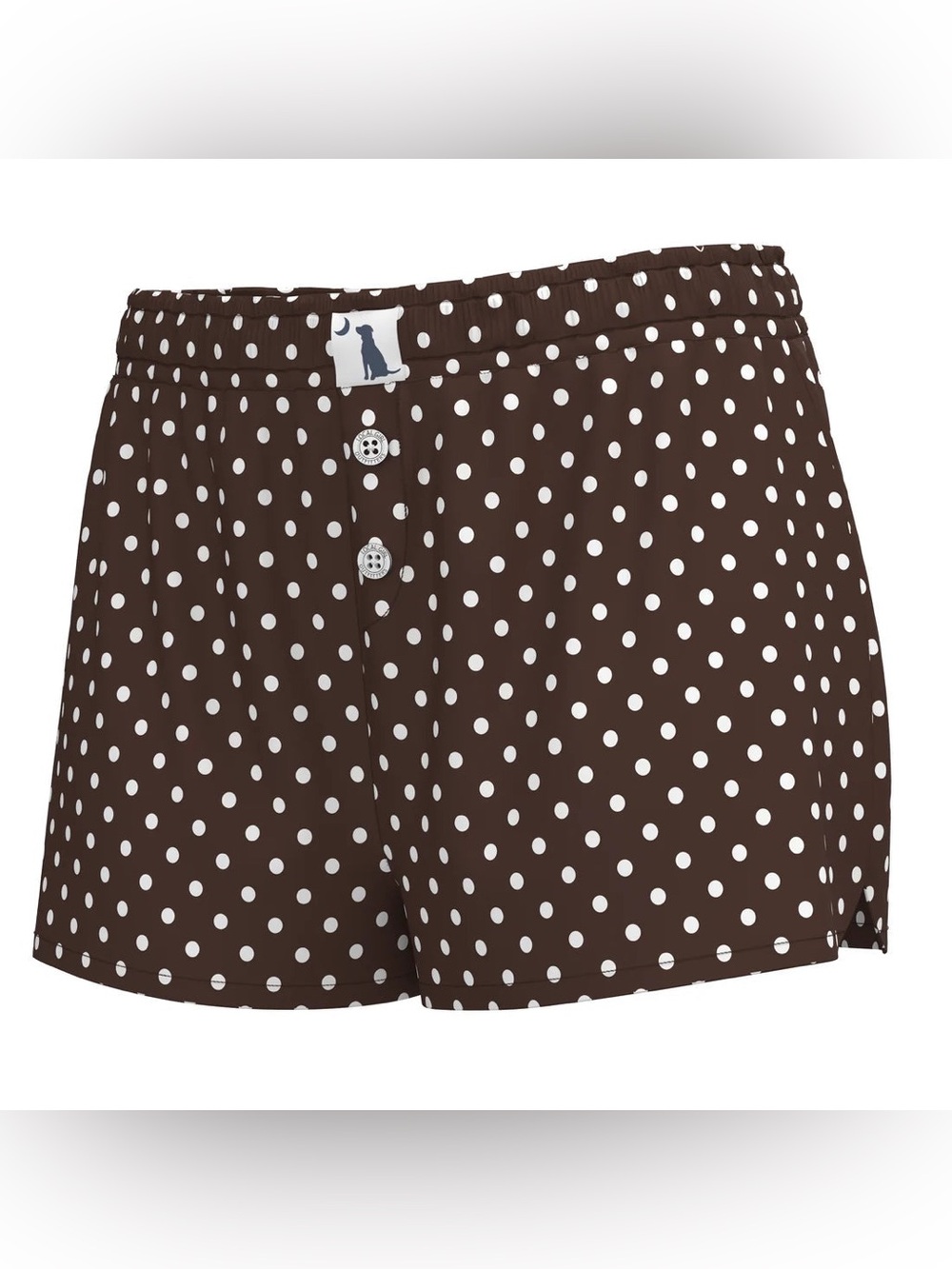 Local Girl Expresso Polka Dot Boxer Shorts